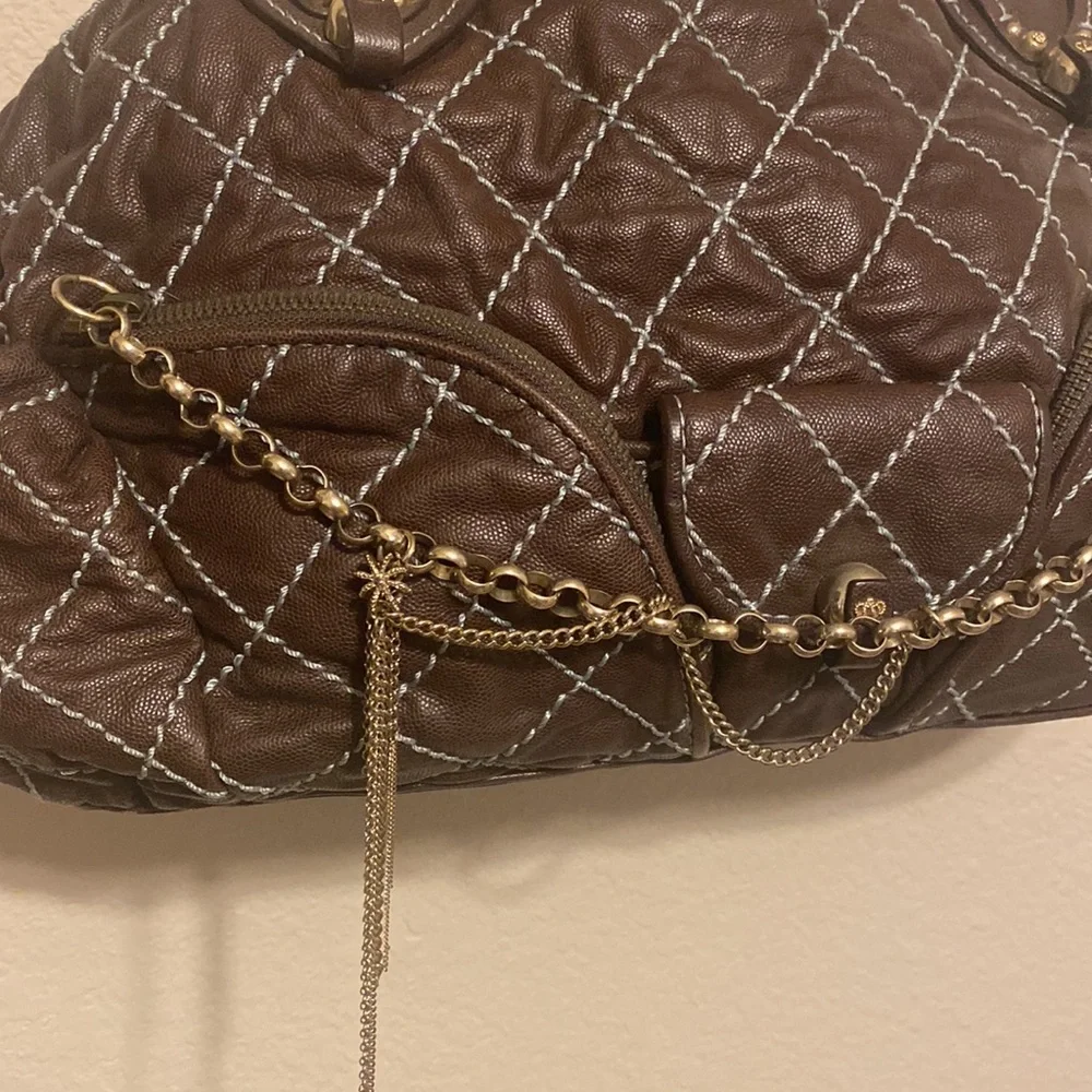 Juicy Couture Leather Shoulder Bag - Picture 3 of 17